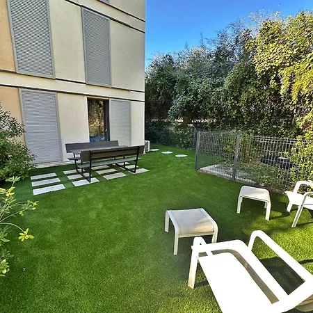 Daire Casa-jardin Secret: Climatise Avec Piscine *