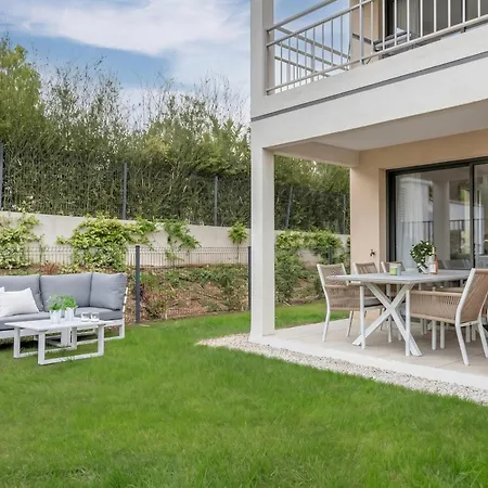 Casa-jardin Secret: Climatise Avec Piscine * Ζουάν λε Πιν