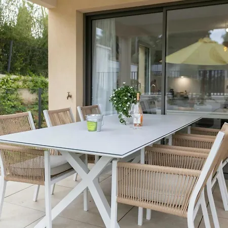 Apartmán Casa-jardin Secret: Climatise Avec Piscine Juan-les-Pins